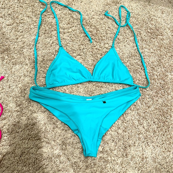Wicked Weasel Swim Weaker Wiesel Tri Top Bikini Top And Bottom Poshmark